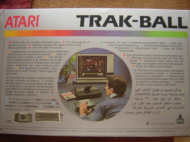 Atari 2600 Trackball