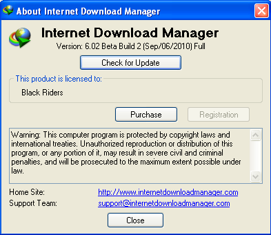      Internet Download Manager