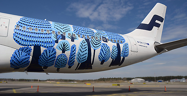 Finnair Marimekko livery - Modern - 1969 and onwards 