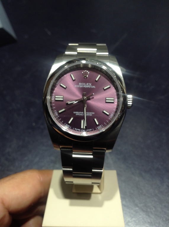 rolex red grape 36mm